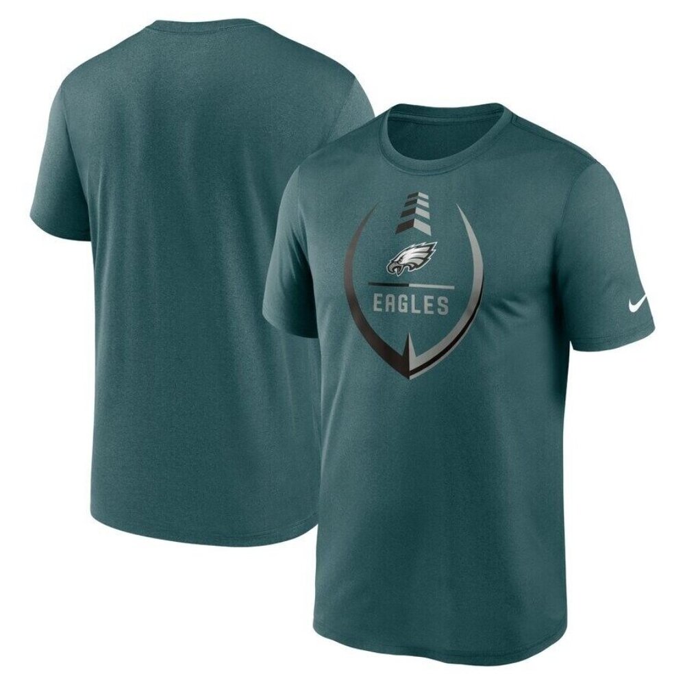 Nike Men's  Philadelphia Eagles Dri-Fit Icon Legend Gym Performance Green Shirt